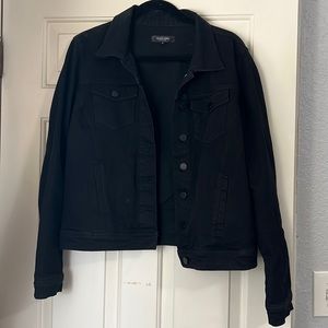 Black jean jacket